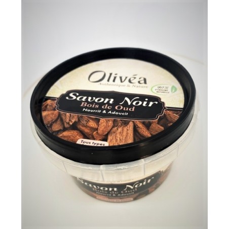 Savon noir Olivéa - Bois de Oud