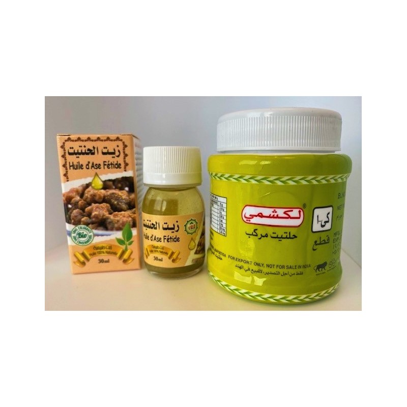 Pack Hiltite en morceaux + Huile de Hiltite