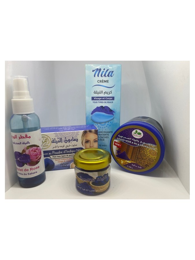Nila Bleu - Soin éclaircissant Naturel au Nila Bleu