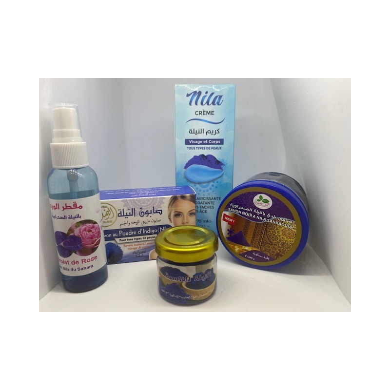 Nila Bleu - Soin éclaircissant Naturel au Nila Bleu Nila Bleu - Soin éclaircissant Naturel au Nila Bleu