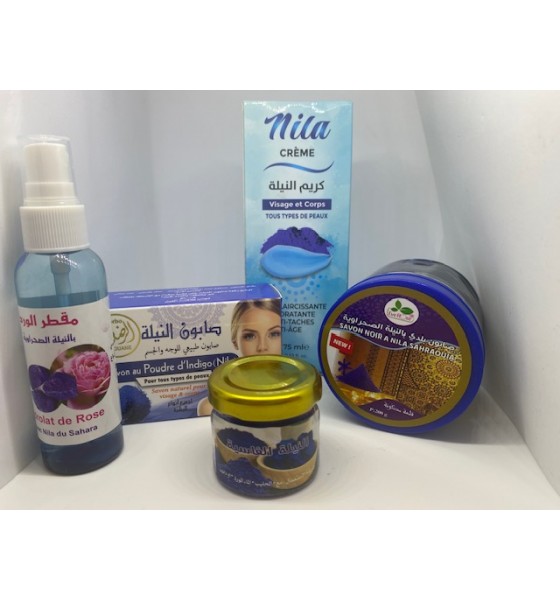 Nila Bleu - Soin éclaircissant Naturel au Nila Bleu