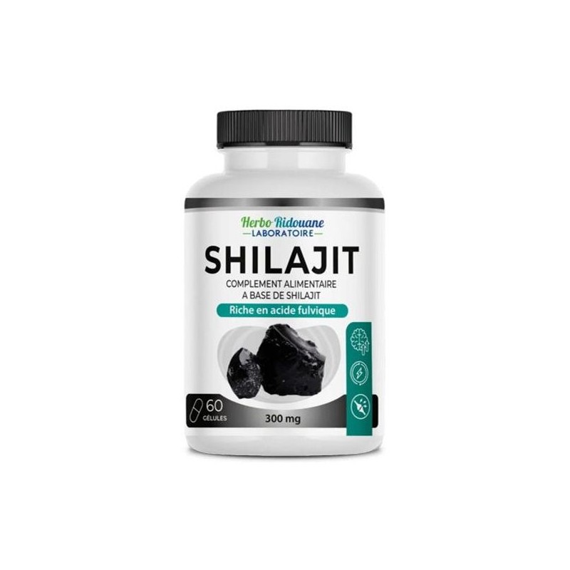 Shilajit naturel 60 gélules