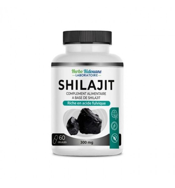 Shilajit naturel 60 gélules