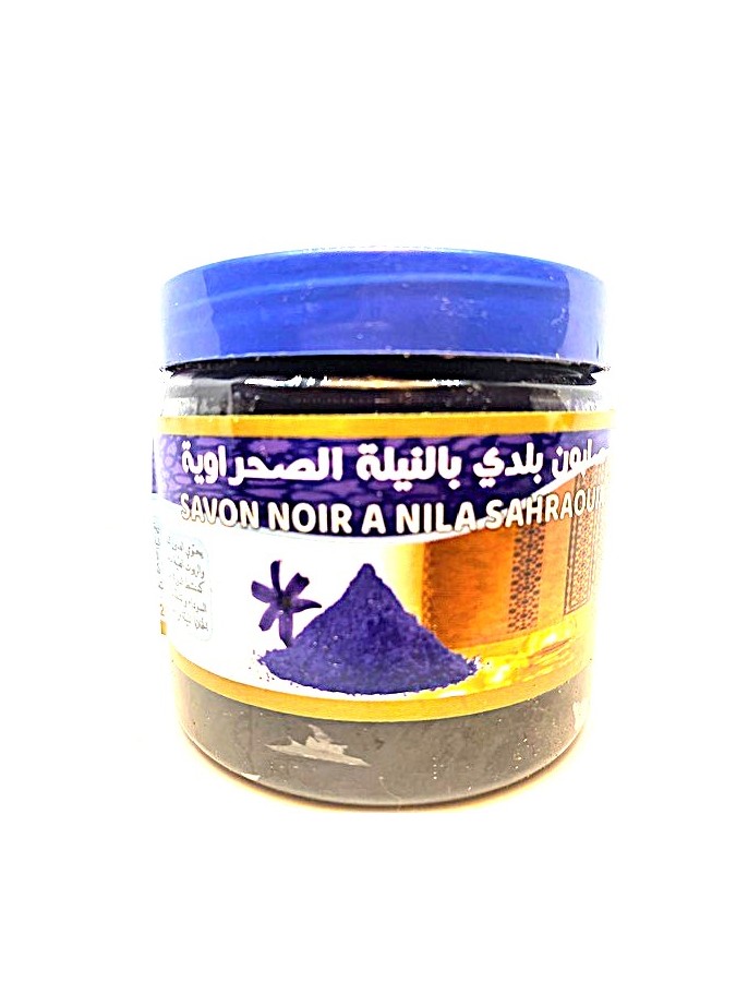 Savon Noir à la Poudre de Nila Bleu