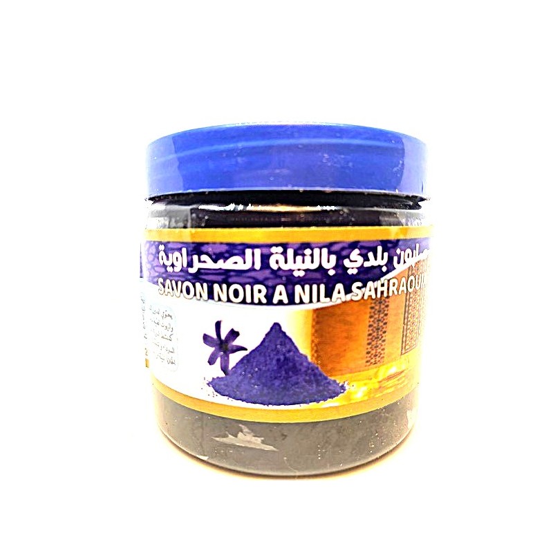 Savon Noir à la Poudre de Nila Bleu