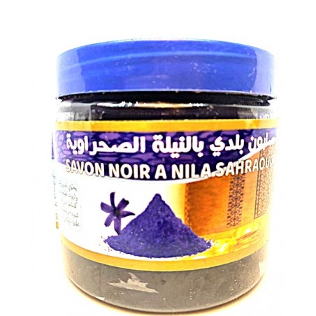 Savon Noir à la Poudre de Nila Bleu