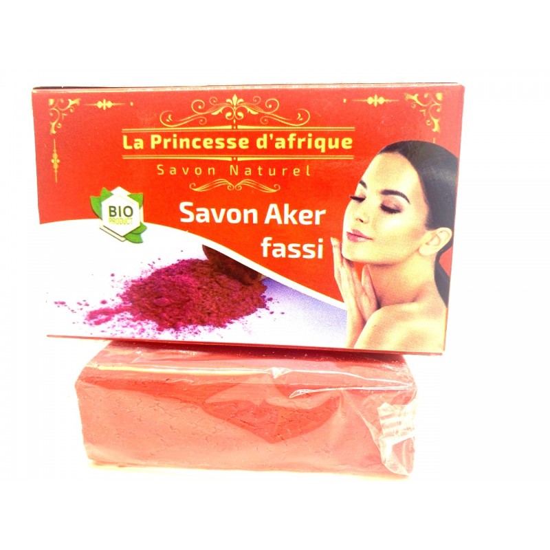 Savon naturel aux Pétales de coquelicot - Aker Fassi Bio