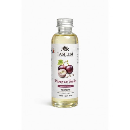 Huile de pépins de raisin naturelle 100 ml