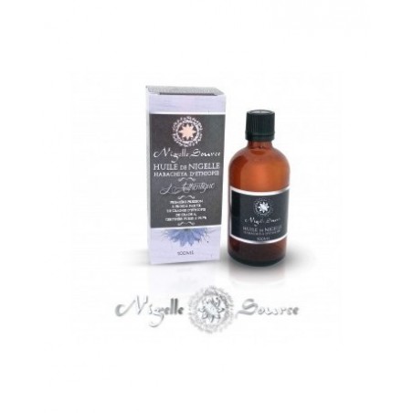 Huile de Nigelle "Habachia" (Ethiopie) Graine de Grade A pureté 99% certifiée pressée à froid 100ml - Nigelle Source
