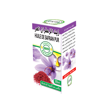 Huile de safran pur 30 ml