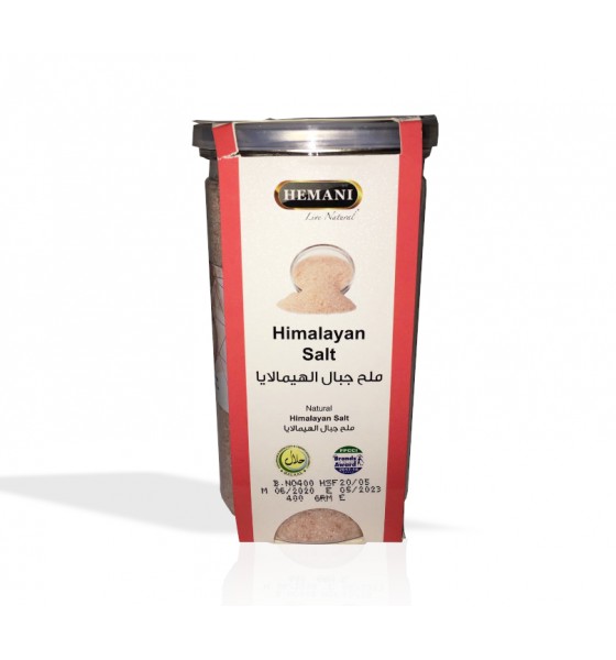 Sel Rose De L'Himalaya En Poudre - Hemani - 400gr