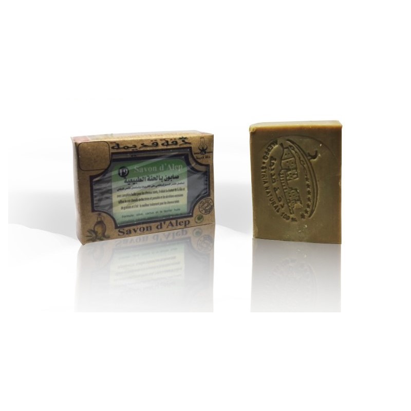 Savon d'Alep au henné naturel