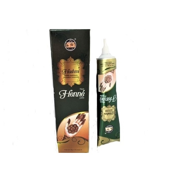 Henné en tube couleur noire