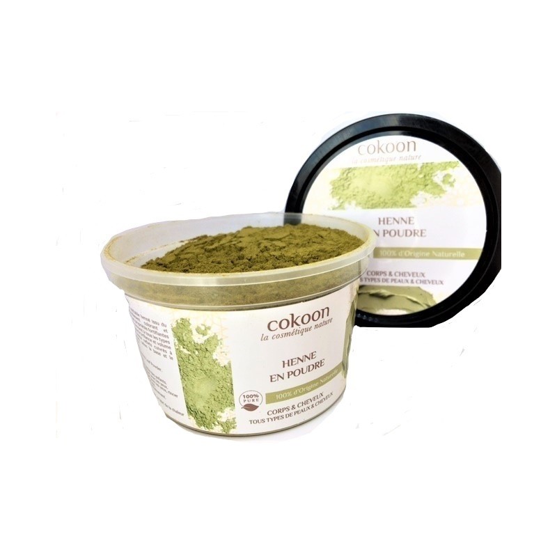 Henné en poudre pour cheveux et peaux