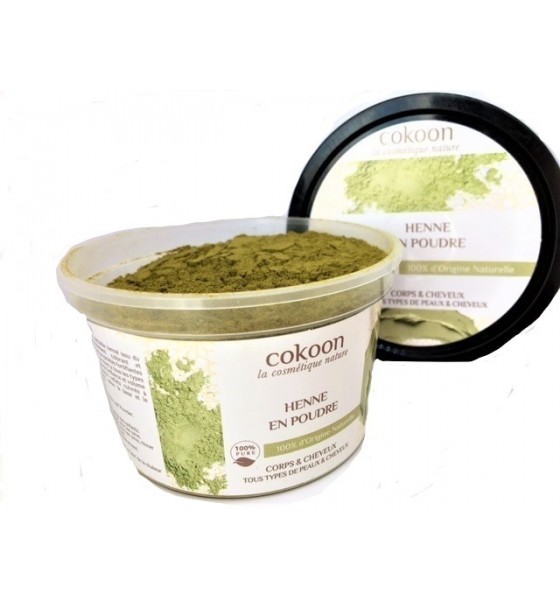 Henné en poudre pour cheveux et peaux