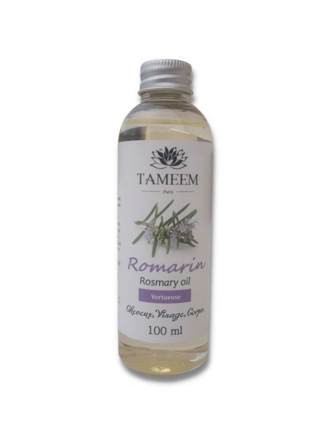 Huile de Romarin 100% Pure Et Naturelle - 100ml - Tameem