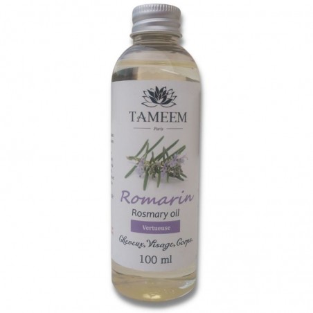 Huile de Romarin 100% Pure Et Naturelle - 100ml - Tameem