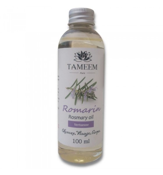 Huile de Romarin 100% Pure Et Naturelle - 100ml - Tameem